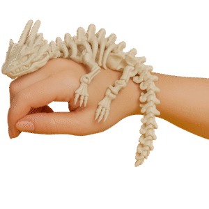 Esqueleto articulado em 3D super divertido