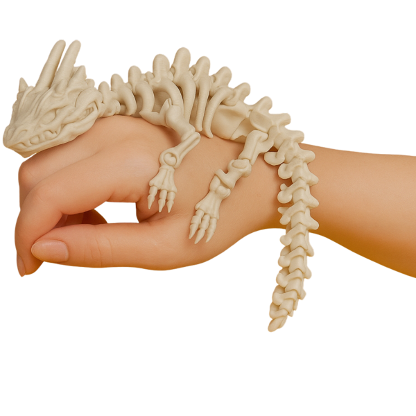 Esqueleto articulado em 3D super divertido