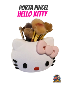 Porta-lápis e canetas Hello Kitty 🎀 | Deixe seu espaço mais fofo e cheio de personalidade!