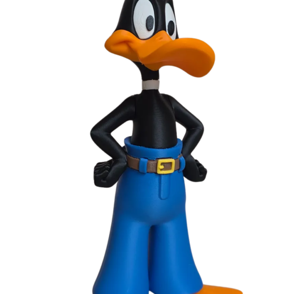 Boneco Patolino meme da frase “Calça de Shopping” – (Daffy Duck) Looney Tunes - – 12cm Colecionável
