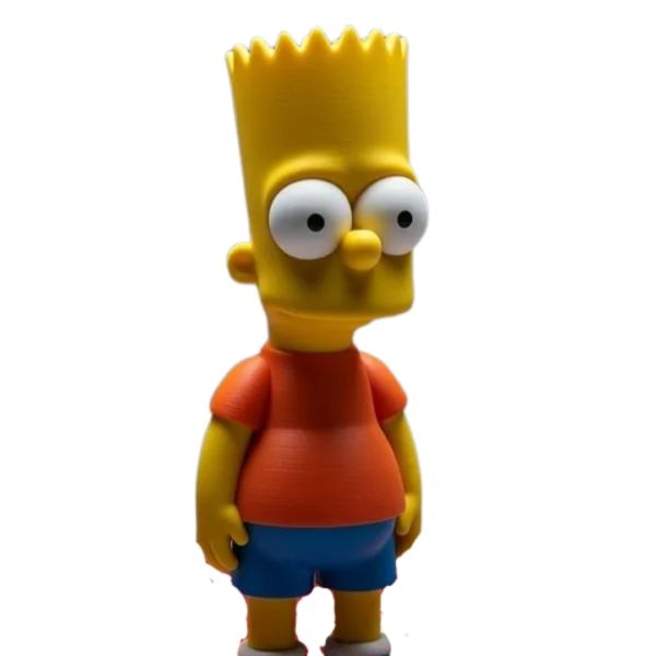Boneco Bart Simpsons 13cm – Item de Coleção | Personagem Clássico Simpsons Familia