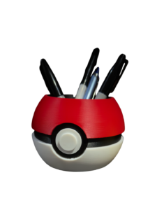 PORTA-LÁPIS E CANETAS POKÉBOLA | Deixe seu espaço mais geek e estiloso!