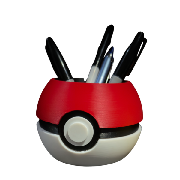 PORTA-LÁPIS E CANETAS POKÉBOLA | Deixe seu espaço mais geek e estiloso!
