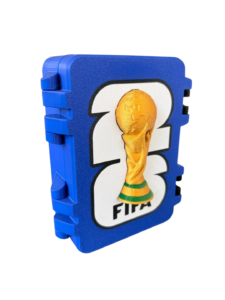 Caixa Porta Figurinhas Copa 2026 Premium