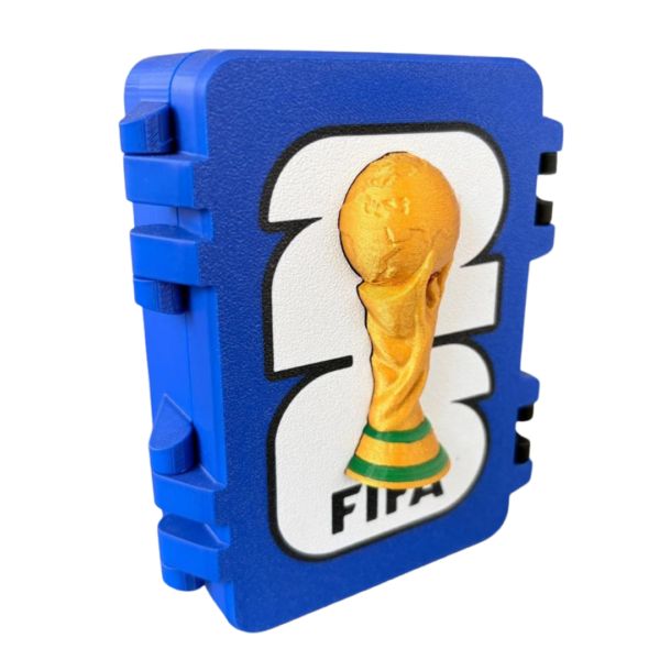 Caixa Porta Figurinhas Copa 2026 Premium
