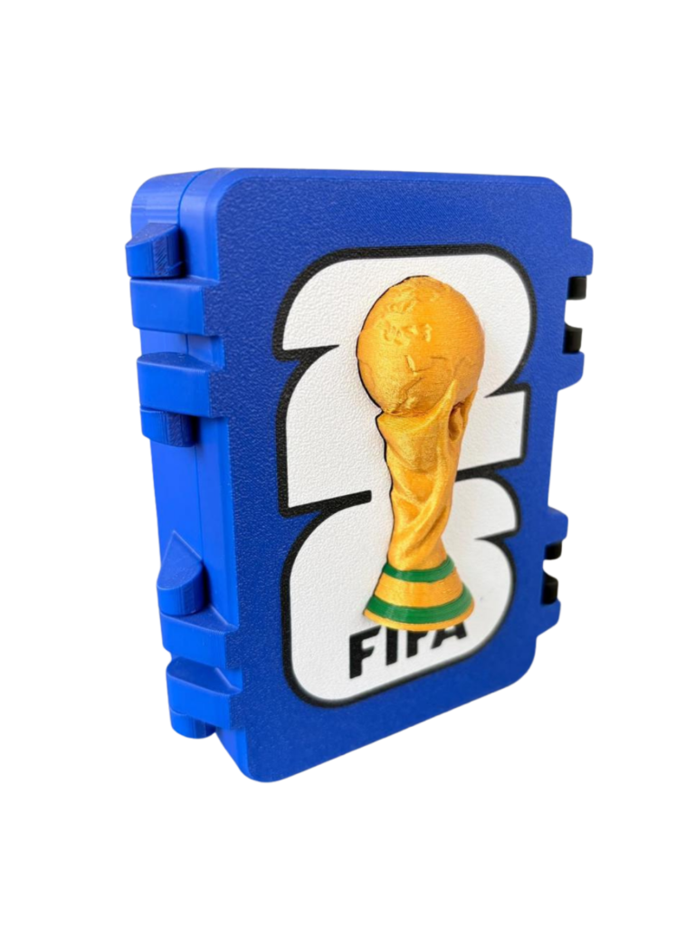 Caixa Porta Figurinhas Copa 2026 Premium